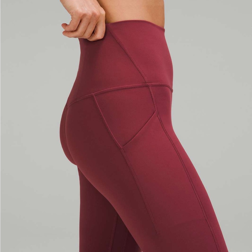 Lululemon Athletica Mulled Wine 24” Align Pocket Leggings